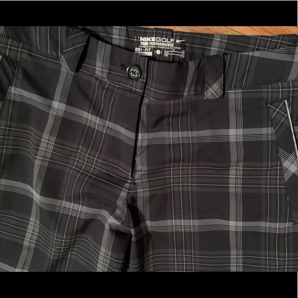 Plaid print Nike Golf Pants size 4
